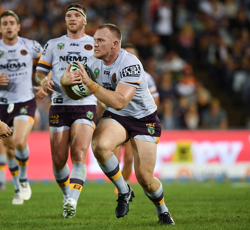 Broncos prop Matt Lodge.