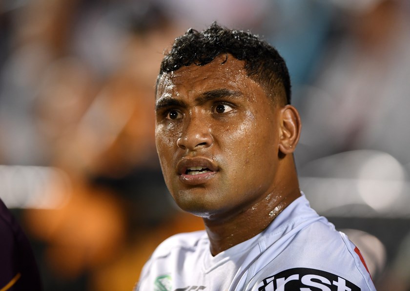 Broncos forward Tevita Pangai.
