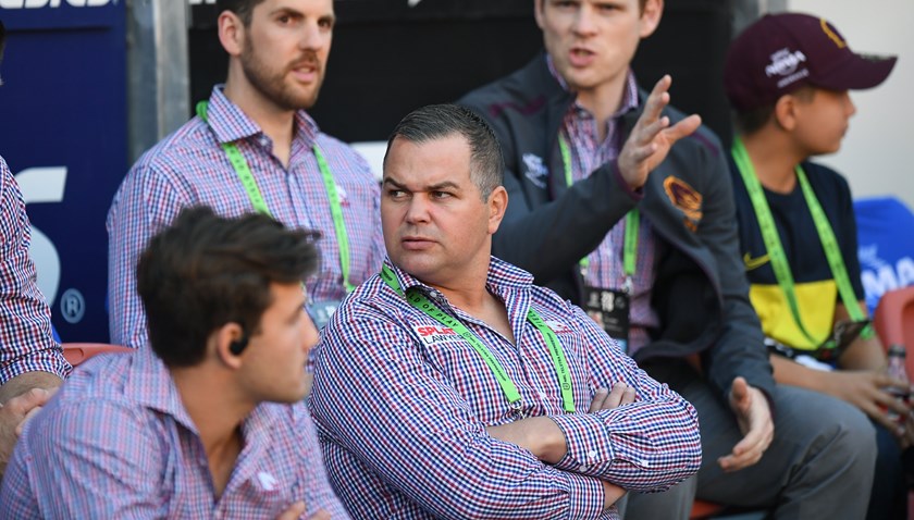 Brisbane Broncos coach Anthony Seibold.