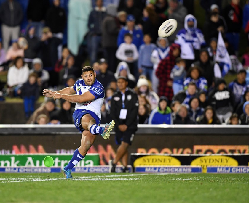 Bulldogs back-rower Rhyse Martin.