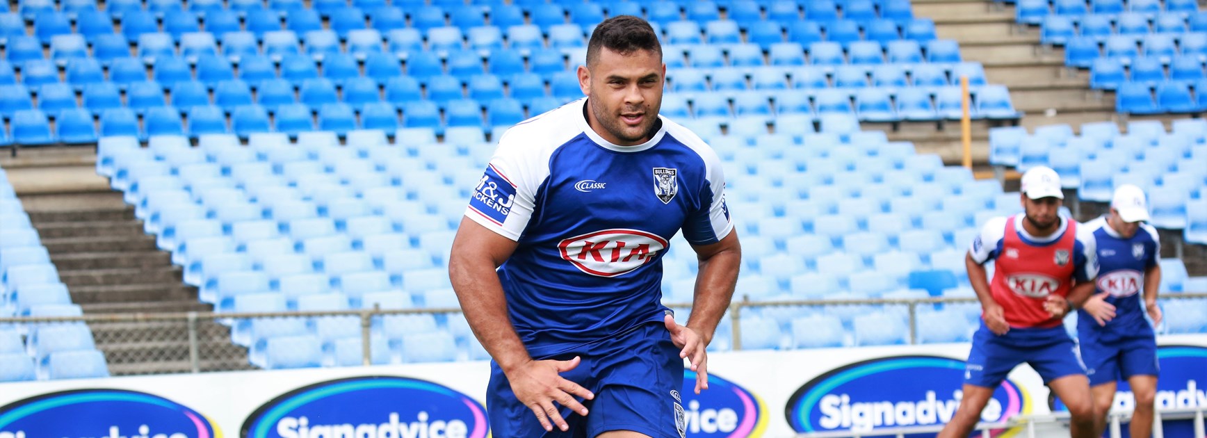 Bulldogs forward Rhyse Martin.