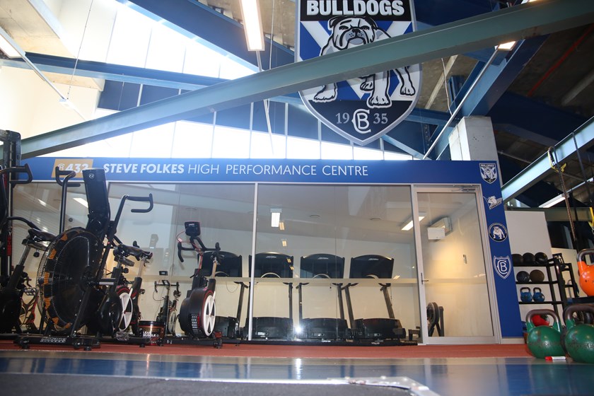 The interior of the new Steve Folkes High Performance Centre