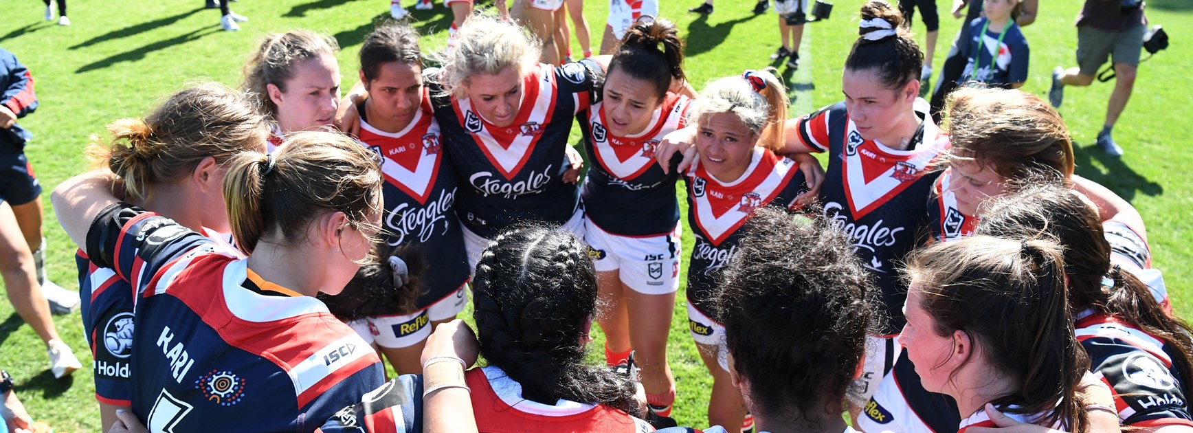 The Sydney Roosters NRLW team.