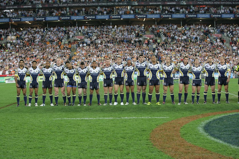 Ready to do battle in the 2005 decider.