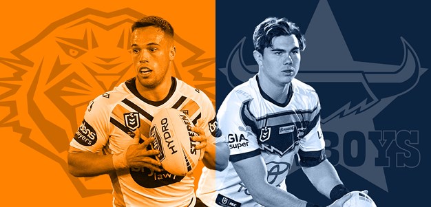 Wests Tigers v Cowboys: Morgan returns to face unchanged Tigers