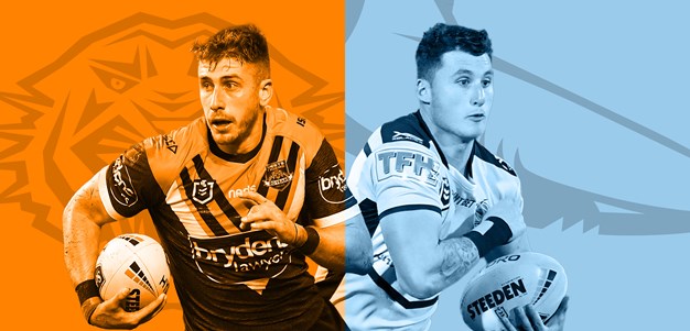 Wests Tigers v Sharks: Farah gets last-minute call-up, Moylan ruled out