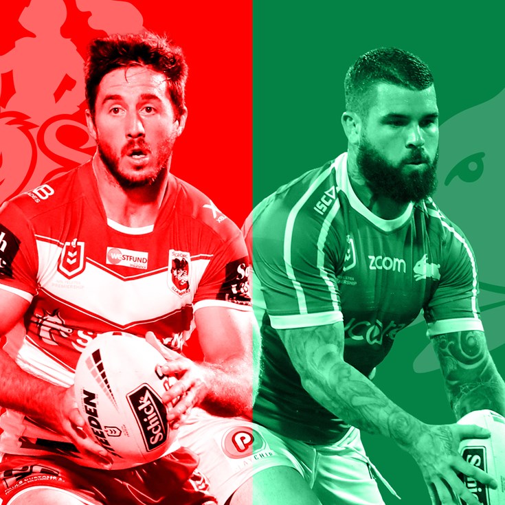 Dragons v Rabbitohs: Lawrie in for Frizell, Turner on bench