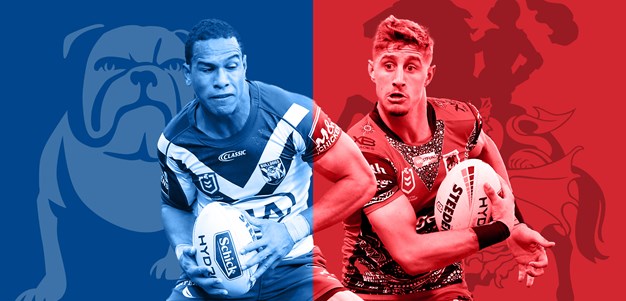 Bulldogs v Dragons: Napa to back up; Mass changes for Dragons