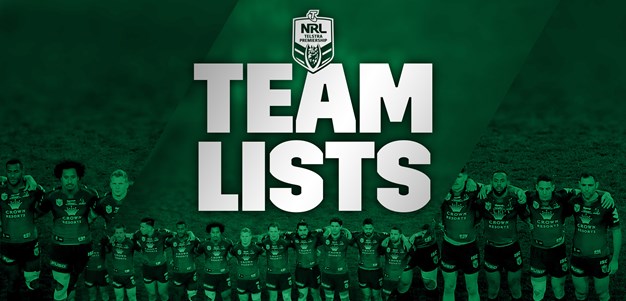 NRL team lists: Grand Finals