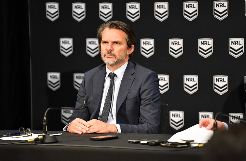 NRL chief operating officer Nick Weeks.