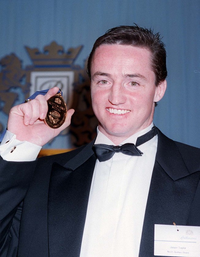 1996 Rothmans Medal winner Jason Taylor.