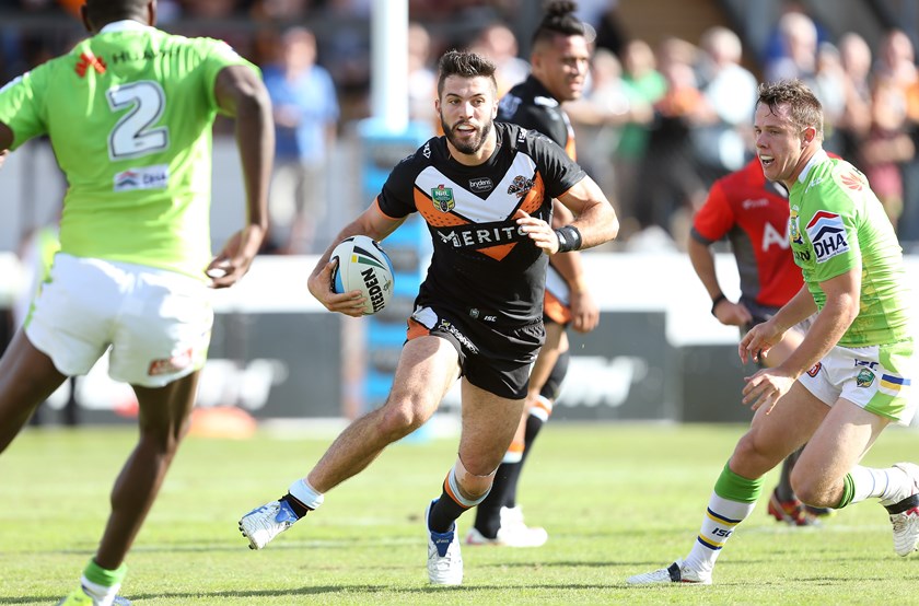 James Tedesco opted to stay with the Wests Tigers after agreeing to go to Canberra.