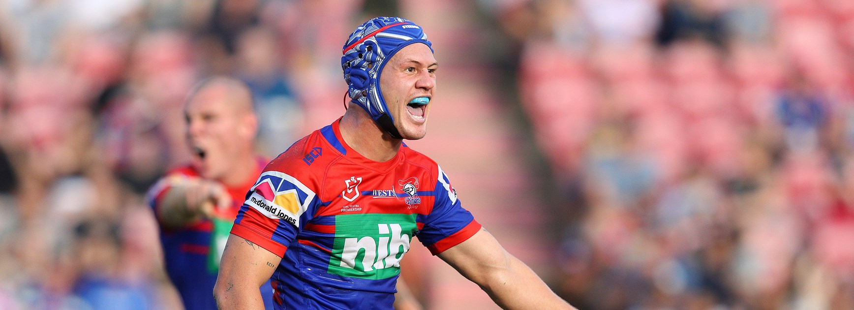 Kalyn Ponga has returned to fullback with the Knights.