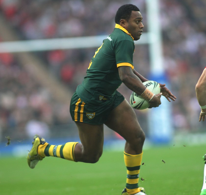 Akuila Uate makes his Four Nations debut in 2011.