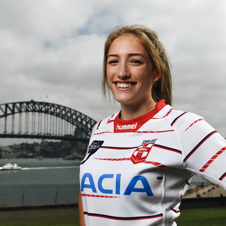 Referee, player, winner: Caitlin Beevers is enjoying the ride