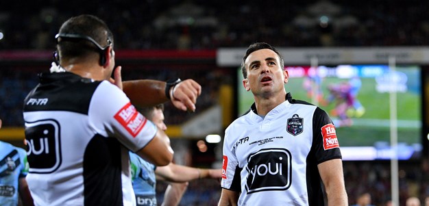 Referees unchanged for Origin II