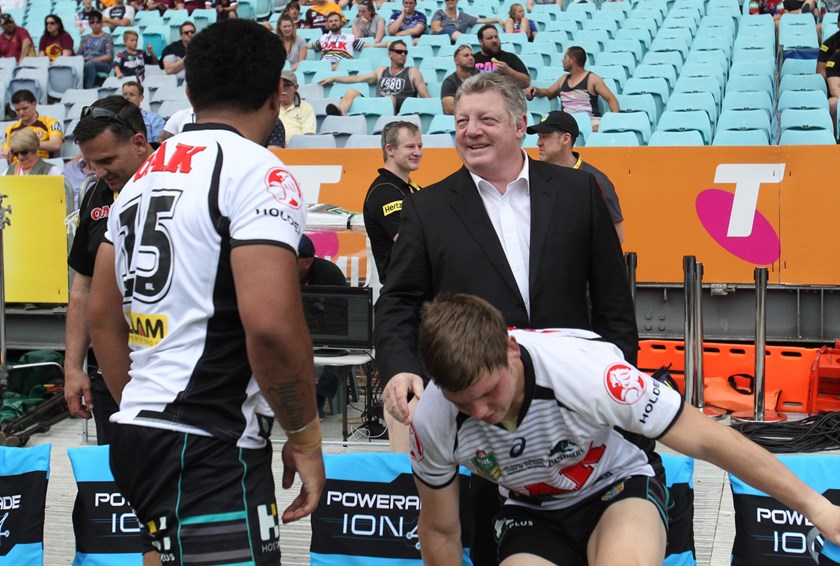 Panthers former coach and head of football Phil Gould.