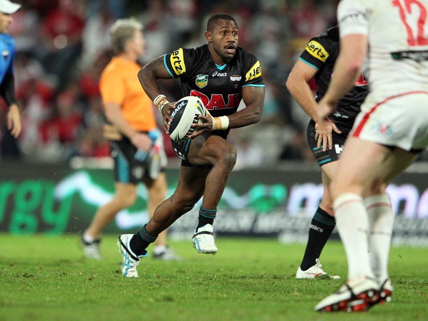 Hooker James Segeyaro with the Panthers in 2103.