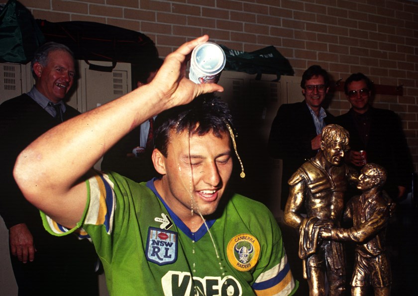 Raiders great Laurie Daley.
