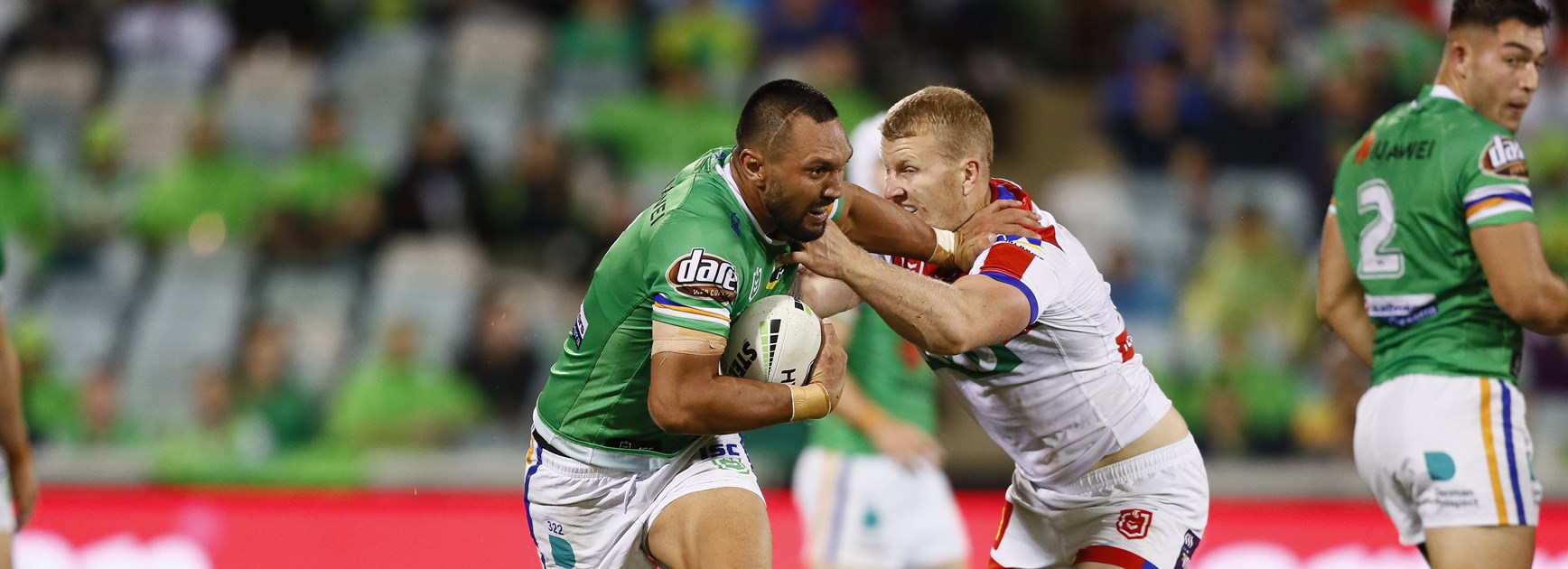 Raiders winger Jordan Rapana.