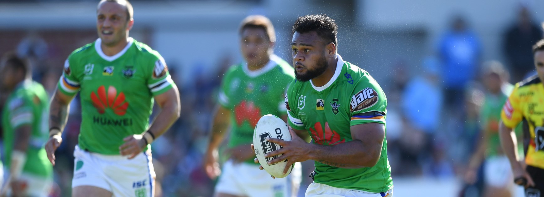 Canberra Raiders front-rower Dunamis Lui.