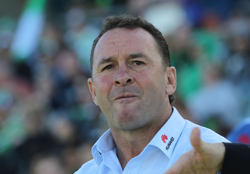 Canberra coach Ricky Stuart.