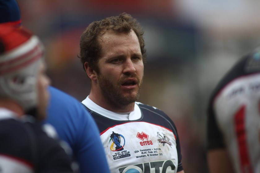 Aussie Clint Newton was part of the Tomahawks' charge at the 2013 World Cup.