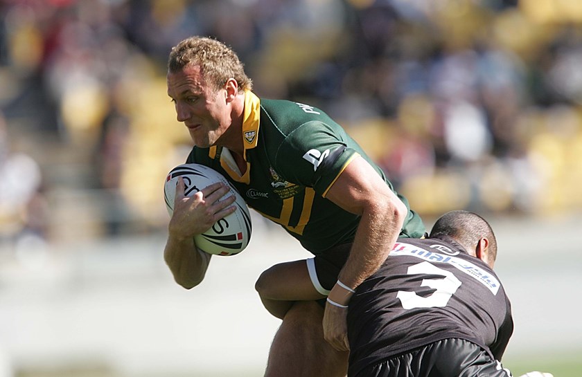 Former Dragons and Kangaroos centre Mark Gasnier.