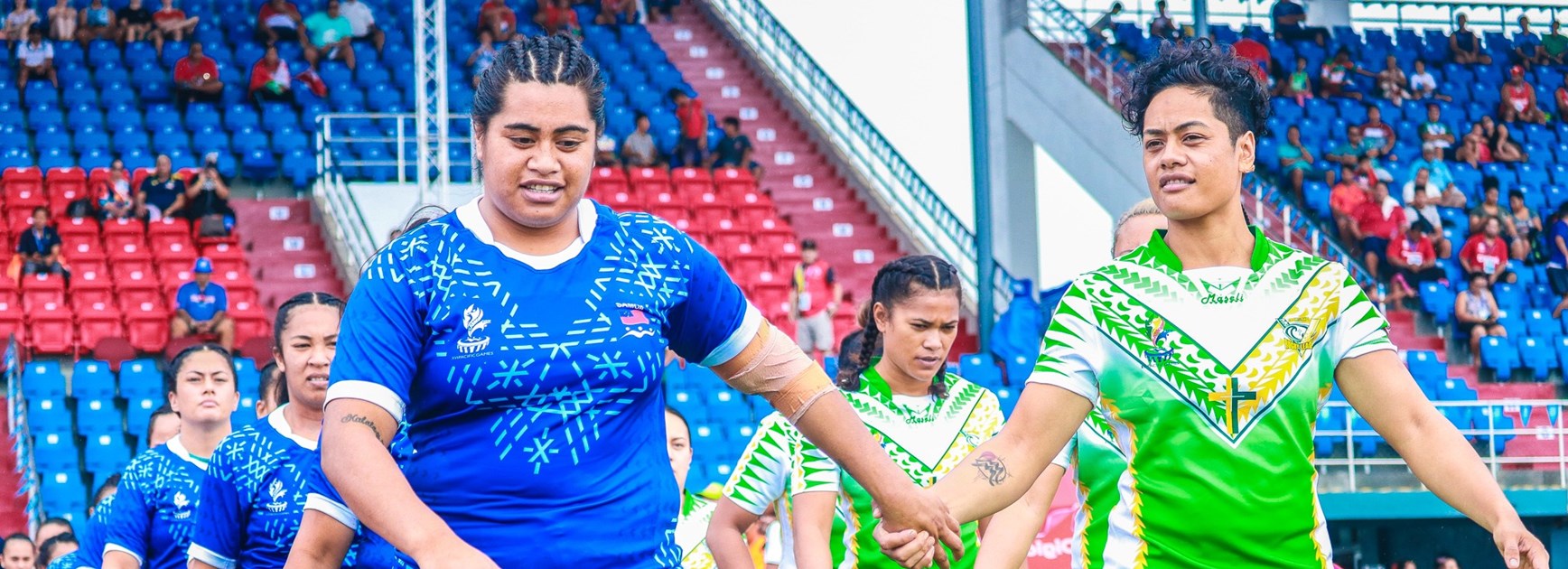 Club teammates make history in Pacific Women's RL debuts