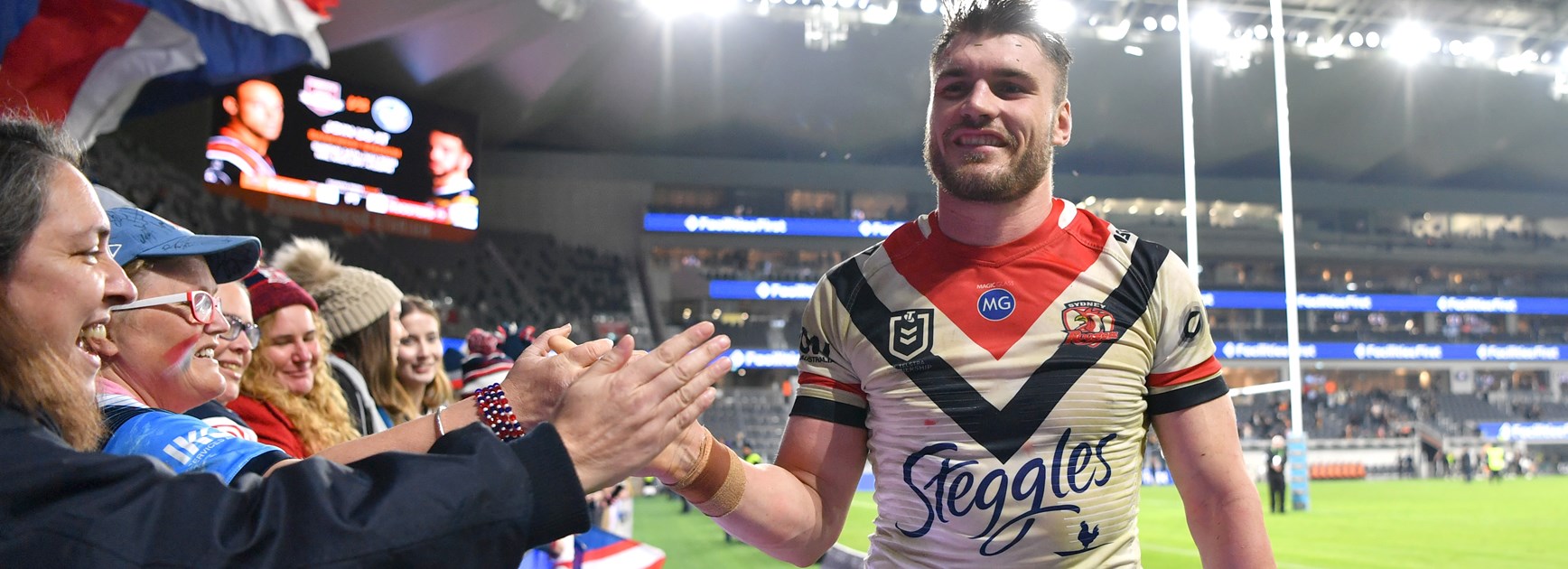 Sydney Roosters back-rower Angus Crichton.