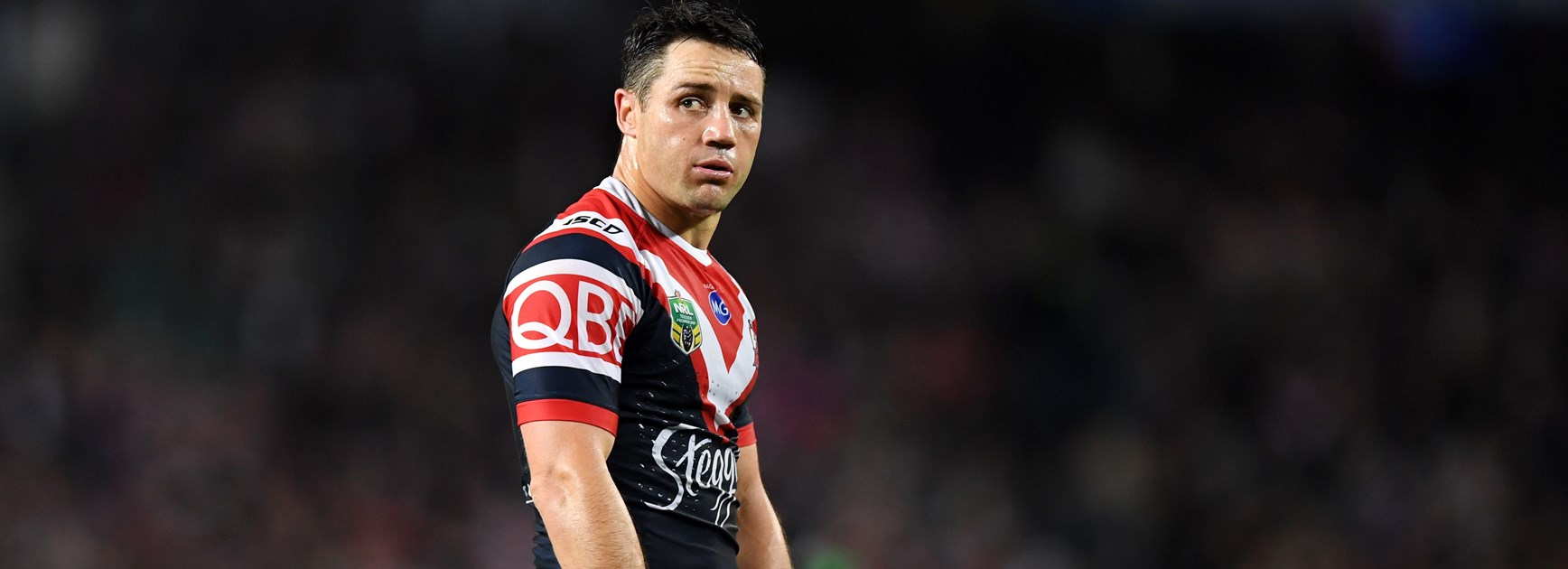 Roosters halfback Cooper Cronk.