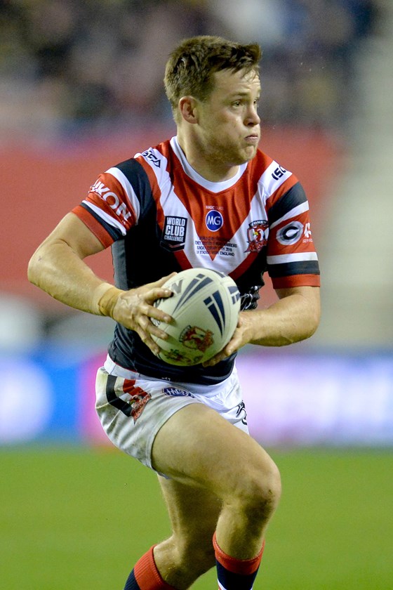 Roosters five-eighth Luke Keary in the World Club Challenge.