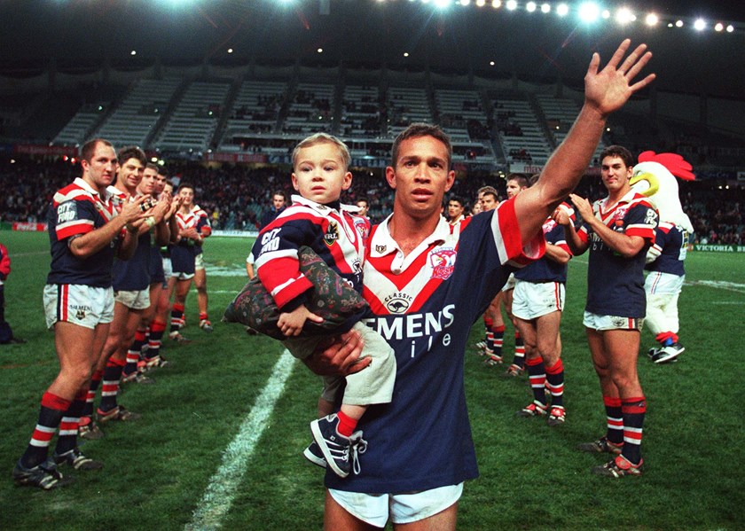 Former Roosters halfback Adrian Lam.