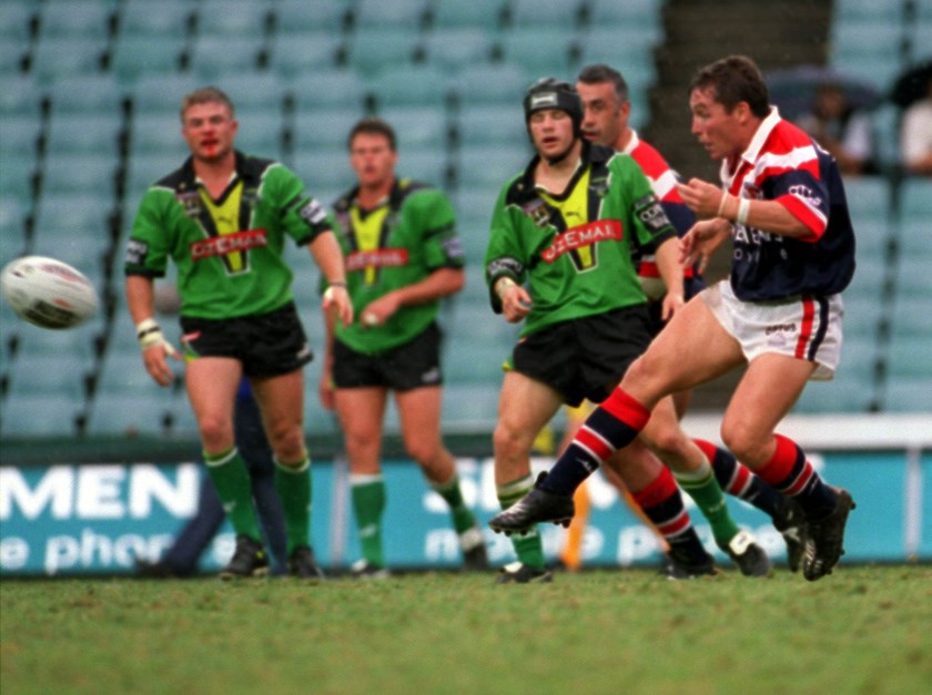 Cowboys coach Paul Green in his playing days with the Roosters.