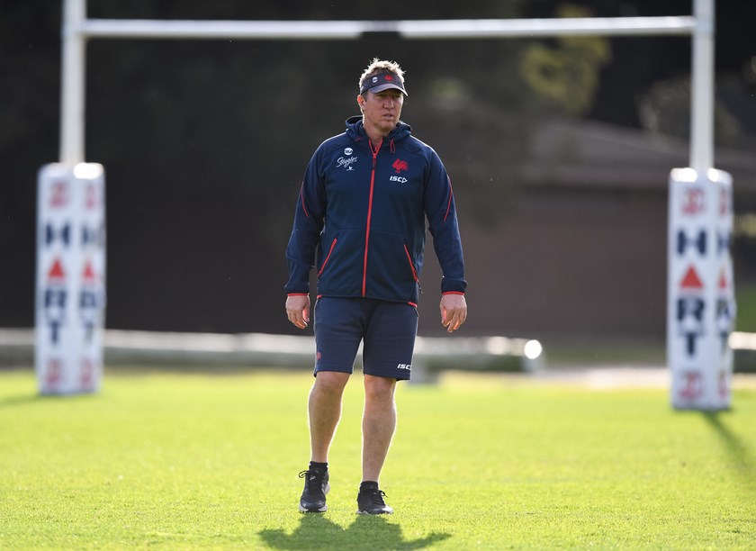 Sydney Roosters coach Trent Robinson.