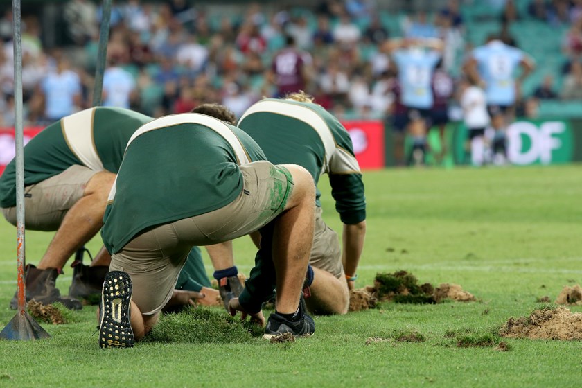 The state of the SCG surface was cause for concern.