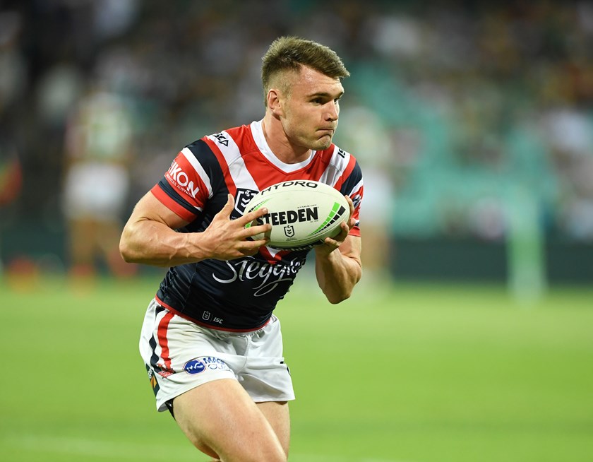 Roosters backrower Angus Crichton.