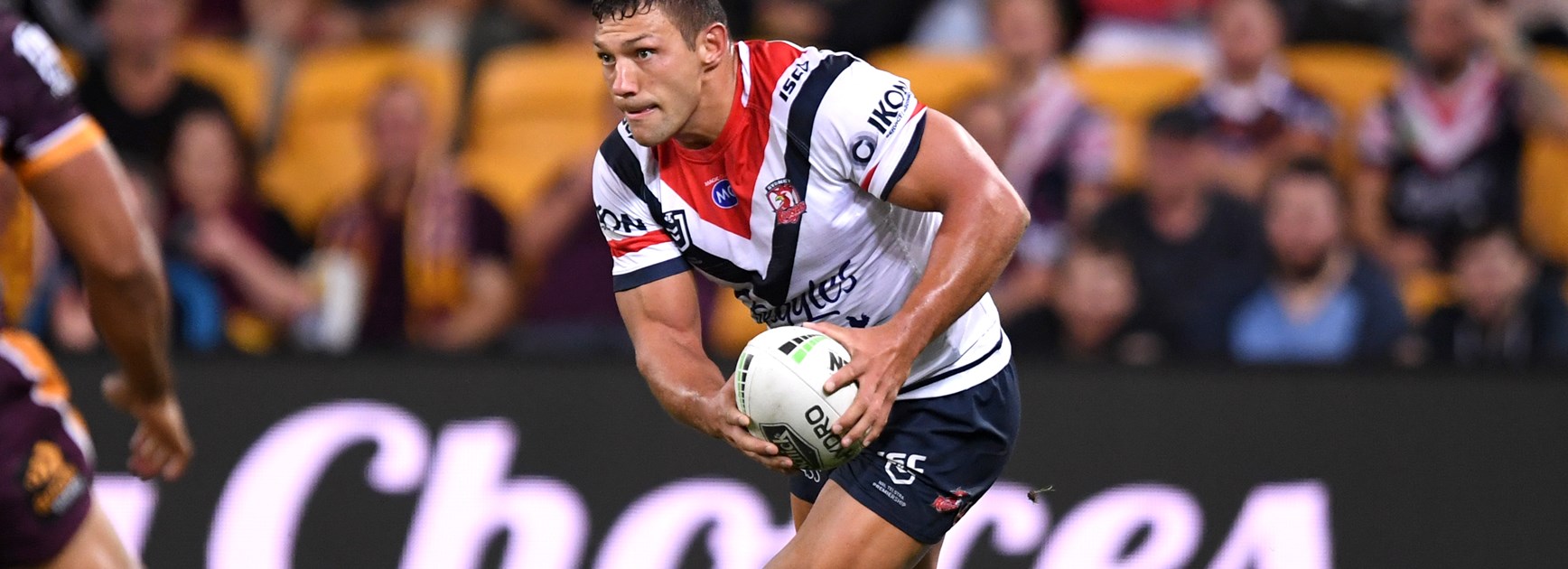 Roosters winger Ryan Hall.