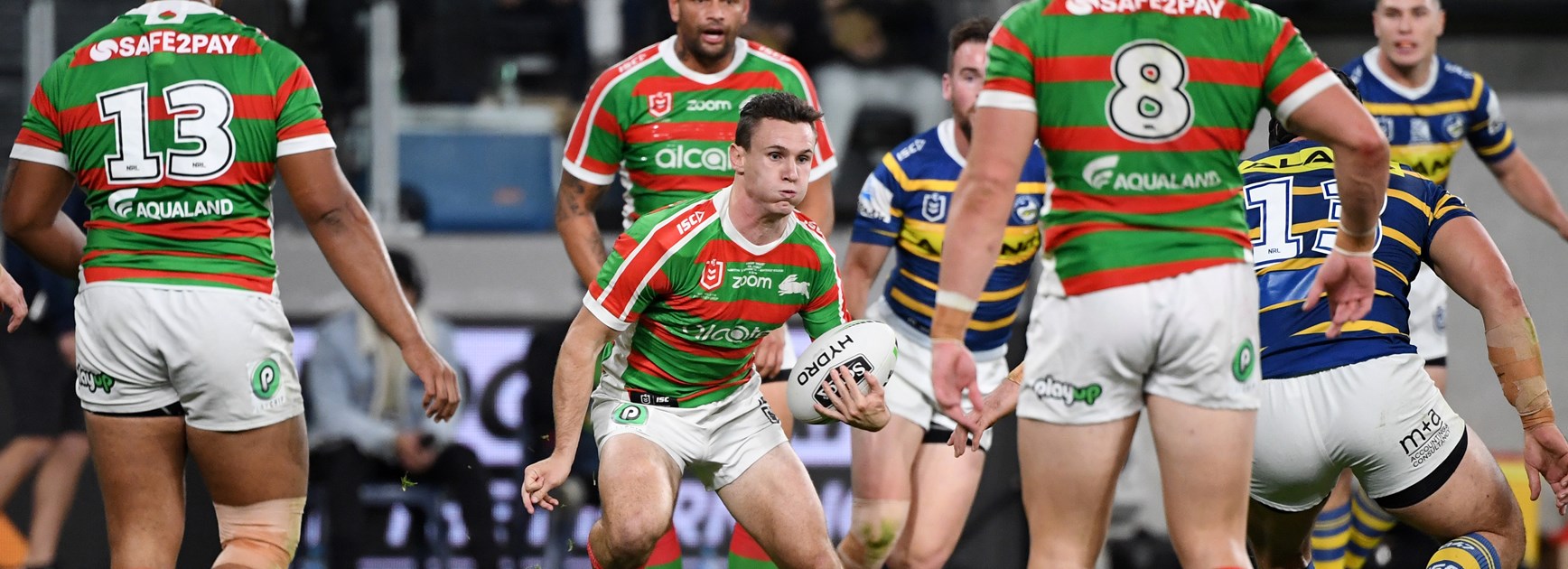 Rabbitohs five-eighth Connor Tracey.