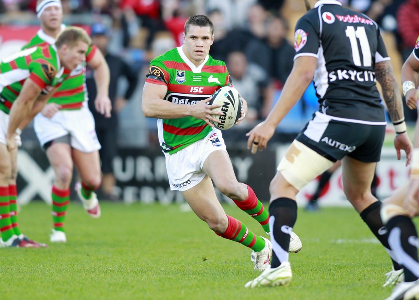 James Roberts in action for Souths in 2011.