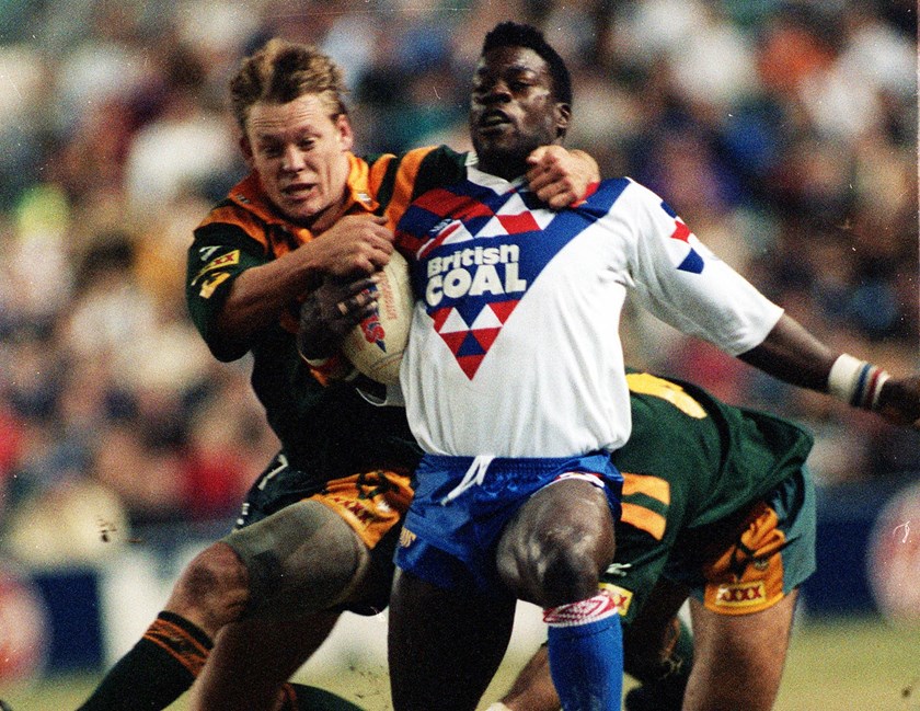 Great Britain winger Martin Offiah.