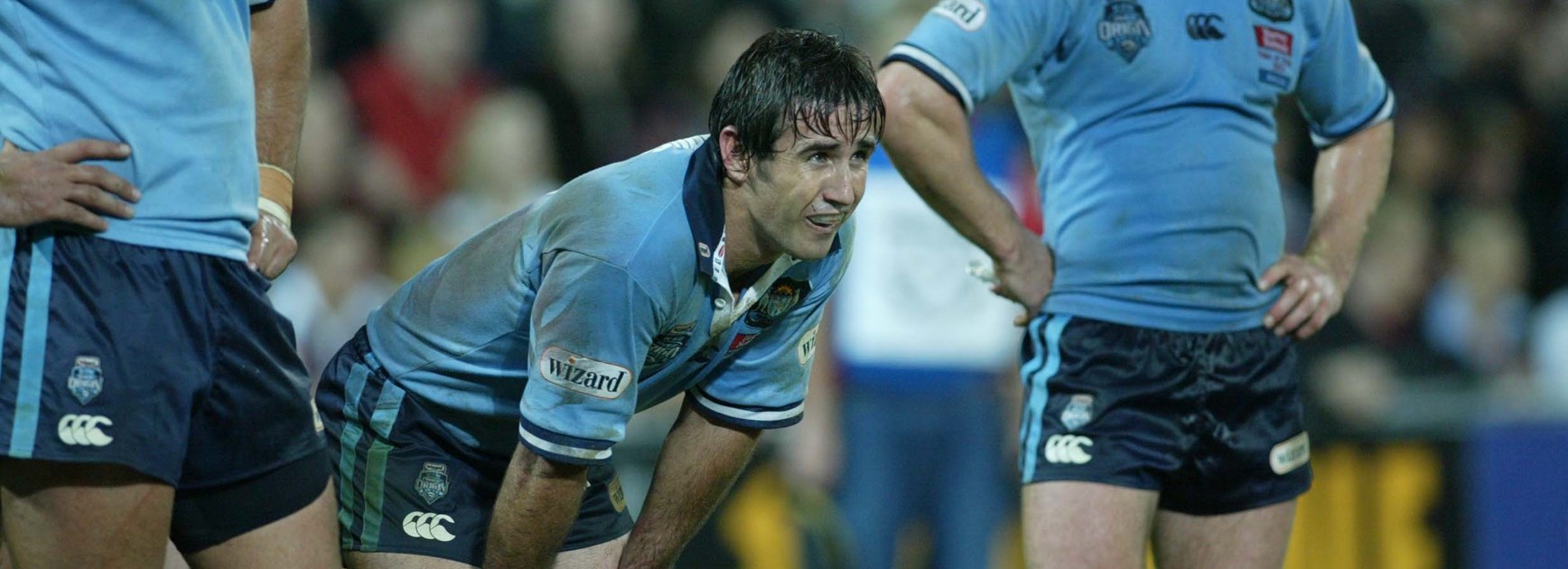 NSW halfback Andrew Johns in 2003.
