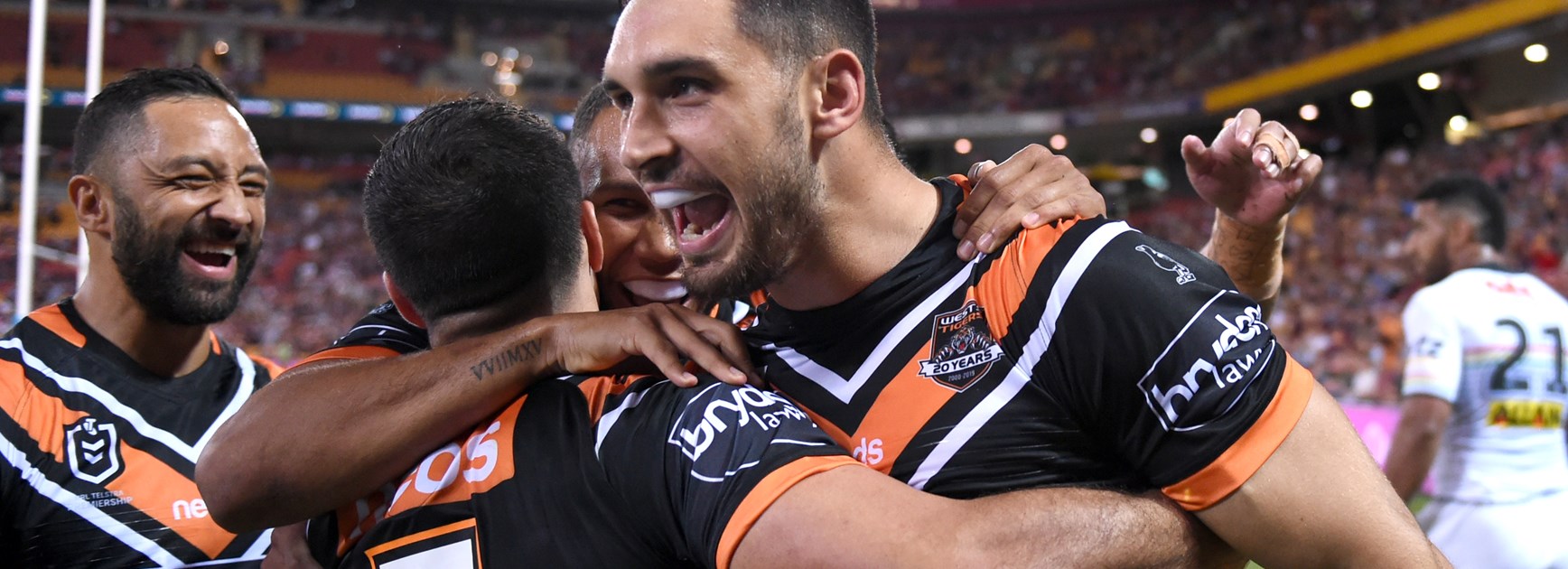 Wests Tigers' Ryan Matterson.