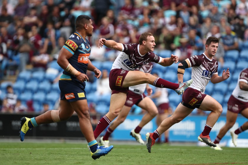 Manly halfback Daly Cherry-Evans.