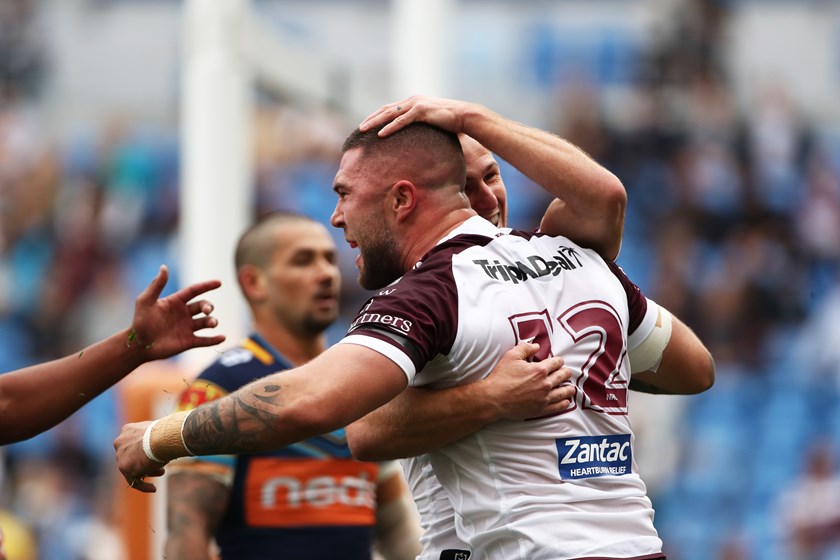 Manly second-rower Curtis Sironen.