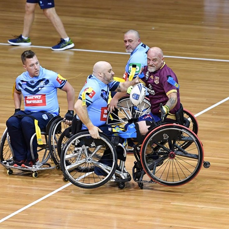 Wheelchair rugby league Origin teams named