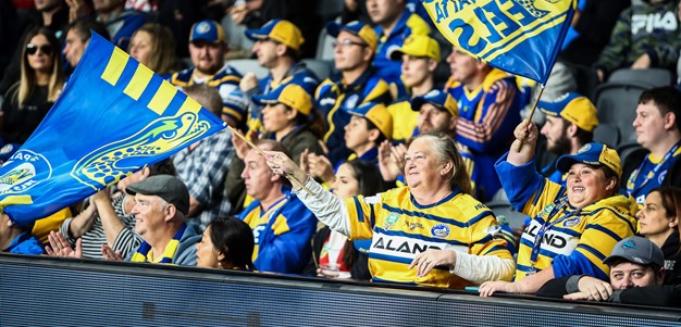 'Our turf' - Eels treating away game like home in Benji's 300th
