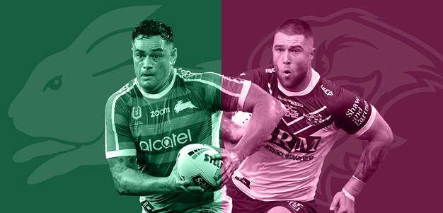 Rabbitohs v Sea Eagles: Burgess, Lowe out; Trbojevic rested