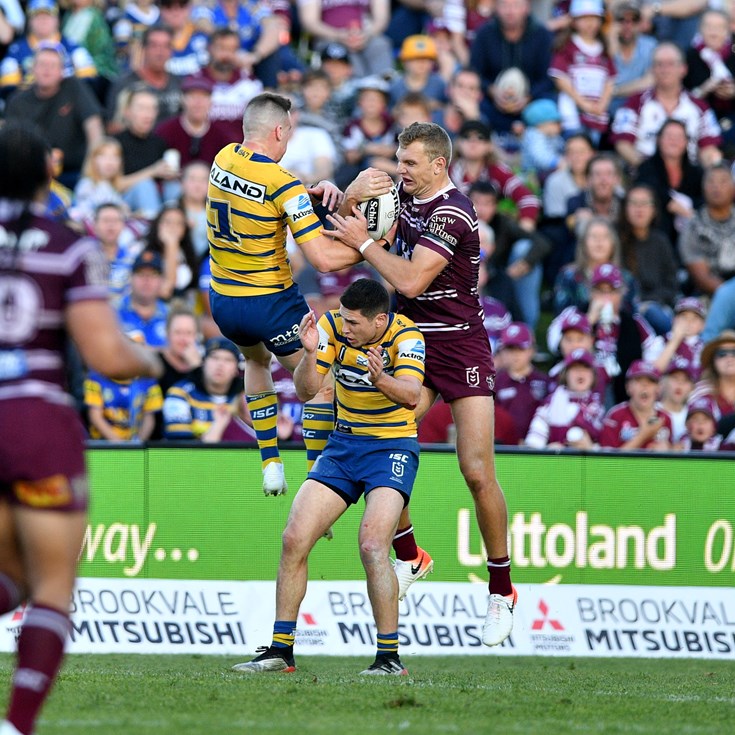 DCE and Trbojevics star as Manly's money men thump Eels