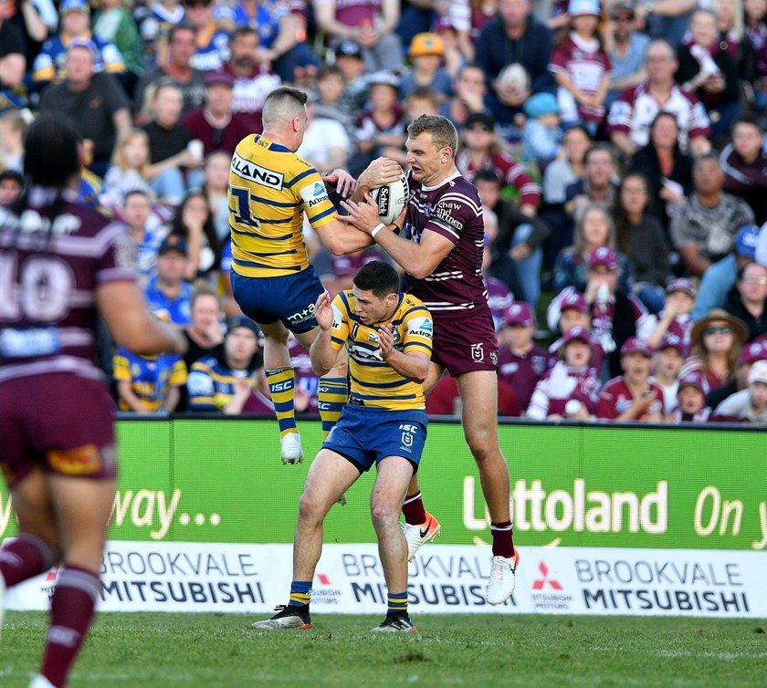 Tom Trbojevic is starring for the Sea Eagles.